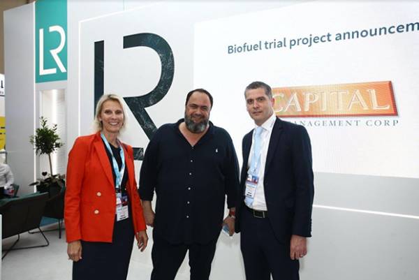 Capital Ship Management Corp. and Lloyd&rsquo;s Register explore the use of biofuels in pilot research project