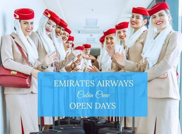Emirates: Open Day &sigma;&epsilon; &Alpha;&theta;ή&nu;&alpha; &kappa;&alpha;&iota; &Theta;&epsilon;&sigma;&sigma;&alpha;&lambda;&omicron;&nu;ί&kappa;&eta; &gamma;&iota;&alpha; &pi;&rho;ό&sigma;&lambda;&eta;&psi;&eta; &alpha;&epsilon;&rho;&omicron;&sigma;&upsilon;&nu;&omicron;&delta;ώ&nu;
