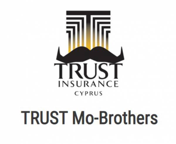 &Eta; Trust Insurance &sigma;&tau;ή&rho;&iota;&xi;&epsilon; &tau;&omicron; Movember &Kappa;ύ&pi;&rho;&omicron;&upsilon;
