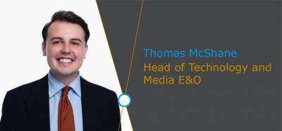 Tokio Marine Kiln appoints Thomas McShane as Head of Technology and Media E&amp;O