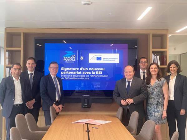 France: EIB and La Banque Postale sign new partnership including a &euro;600 million refinancing package