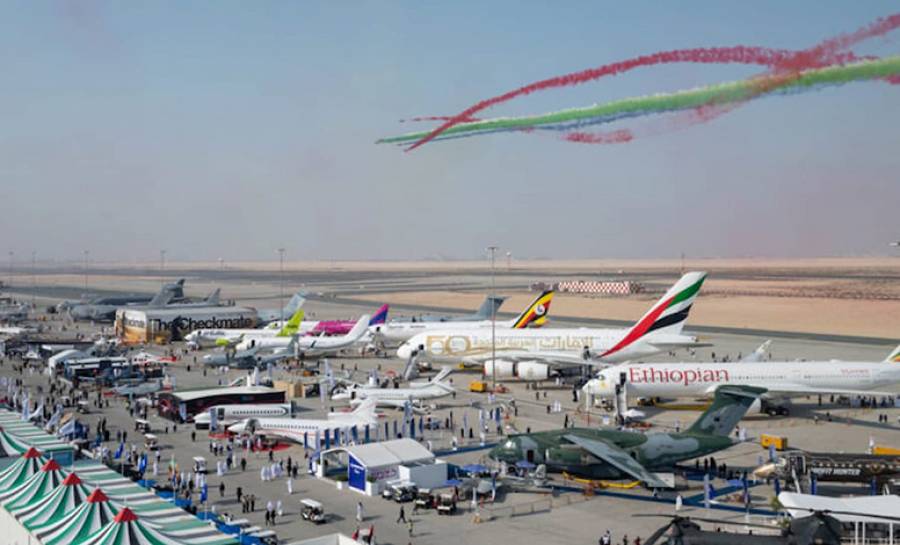 &Alpha;&pi;&omicron;&kappa;&lambda;&epsilon;&iota;&sigma;&mu;ό&sigmaf; &tau;&omicron;&upsilon; &Iota;&sigma;&rho;&alpha;ή&lambda; &sigma;&tau;&omicron; Dubai Airshow
