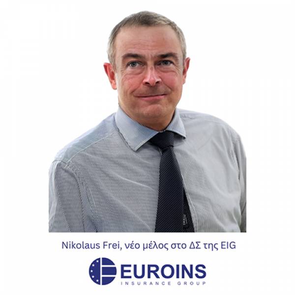 &Eta; Euroins Insurance Group ό&rho;&iota;&sigma;&epsilon; &tau;&omicron;&nu; &epsilon;&kappa;&pi;&rho;ό&sigma;&omega;&pi;&omicron; &tau;&eta;&sigmaf; EBRD Nikolaus Frei &omega;&sigmaf; &nu;έ&omicron; &mu;έ&lambda;&omicron;&sigmaf; &sigma;&tau;&omicron; &Delta;&iota;&omicron;&iota;&kappa;&eta;&tau;&iota;&kappa;ό &tau;&eta;&sigmaf; &Sigma;&upsilon;&mu;&beta;&omicron;ύ&lambda;&iota;&omicron;