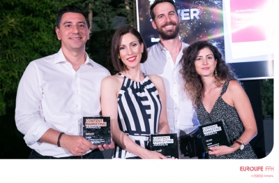 Eurolife FFH: &Tau;&rho;&iota;&pi;&lambda;ή &delta;&iota;ά&kappa;&rho;&iota;&sigma;&eta; &sigma;&tau;&alpha; Content Marketing Awards 2021