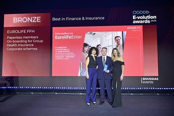 &Delta;&iota;ά&kappa;&rho;&iota;&sigma;&eta; &gamma;&iota;&alpha; &tau;&eta;&nu; Eurolife FFH &sigma;&tau;&alpha; e-volution Awards 2026 &gamma;&iota;&alpha; &tau;&eta;&nu; &pi;&lambda;&alpha;&tau;&phi;ό&rho;&mu;&alpha; EurolifeEnter