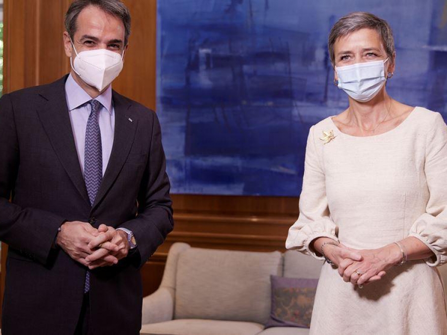 M. Vestager: &Eta; &Epsilon;&lambda;&lambda;ά&delta;&alpha; ί&sigma;&omega;&sigmaf; &nu;&alpha; &epsilon;ί&nu;&alpha;&iota; &eta; &chi;ώ&rho;&alpha; &tau;&eta;&sigmaf; &epsilon;&upsilon;&rho;&omega;&zeta;ώ&nu;&eta;&sigmaf; &pi;&omicron;&upsilon; &theta;&alpha; &sigma;&eta;&mu;&epsilon;&iota;ώ&sigma;&epsilon;&iota; &tau;&eta;&nu; &iota;&sigma;&chi;&upsilon;&rho;ό&tau;&epsilon;&rho;&eta; &alpha;&nu;ά&pi;&tau;&upsilon;&xi;&eta; &tau;&omicron; 2022
