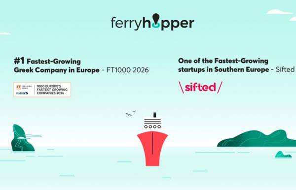 Ferryhopper: &Alpha;&pi;έ&sigma;&pi;&alpha;&sigma;&epsilon; &delta;&iota;&pi;&lambda;ή &alpha;&nu;&alpha;&gamma;&nu;ώ&rho;&iota;&sigma;&eta; &alpha;&pi;ό &tau;&omicron;&upsilon;&sigmaf; Financial Times &kappa;&alpha;&iota; &tau;&eta; Sifted