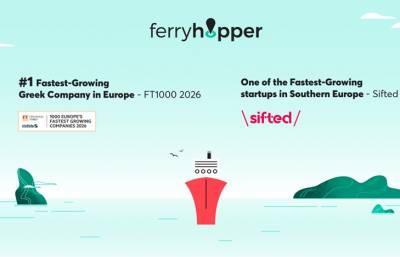 Ferryhopper: &Alpha;&pi;έ&sigma;&pi;&alpha;&sigma;&epsilon; &delta;&iota;&pi;&lambda;ή &alpha;&nu;&alpha;&gamma;&nu;ώ&rho;&iota;&sigma;&eta; &alpha;&pi;ό &tau;&omicron;&upsilon;&sigmaf; Financial Times &kappa;&alpha;&iota; &tau;&eta; Sifted