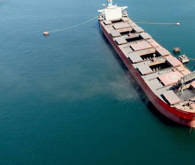 United Maritime: &Pi;&alpha;&rho;&alpha;&lambda;&alpha;&beta;ή &pi;&lambda;&omicron;ί&omega;&nu; &kappa;&alpha;&iota; &alpha;ύ&xi;&eta;&sigma;&eta; &mu;&epsilon;&tau;&omicron;&chi;&iota;&kappa;&omicron;ύ &kappa;&epsilon;&phi;&alpha;&lambda;&alpha;ί&omicron;&upsilon;