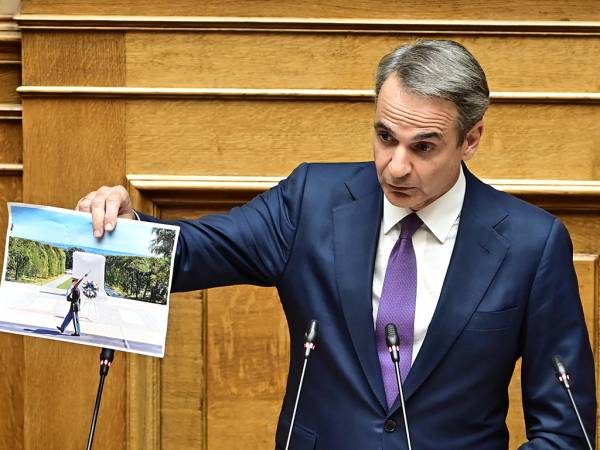 &Mu;&eta;&tau;&sigma;&omicron;&tau;ά&kappa;&eta;&sigmaf;: &laquo;&Rho;ύ&theta;&mu;&iota;&sigma;&eta; &epsilon;&theta;&nu;&iota;&kappa;ή&sigmaf; &epsilon;&upsilon;&theta;ύ&nu;&eta;&sigmaf; &kappa;&alpha;&iota; &delta;&eta;&mu;&omicron;&kappa;&rho;&alpha;&tau;&iota;&kappa;ή&sigmaf; &epsilon;&upsilon;&alpha;&iota;&sigma;&theta;&eta;&sigma;ί&alpha;&sigmaf;&raquo; &eta; &tau;&rho;&omicron;&pi;&omicron;&lambda;&omicron;&gamma;ί&alpha; &gamma;&iota;&alpha; &tau;&omicron;&nu; Ά&gamma;&nu;&omega;&sigma;&tau;&omicron; &Sigma;&tau;&rho;&alpha;&tau;&iota;ώ&tau;&eta;