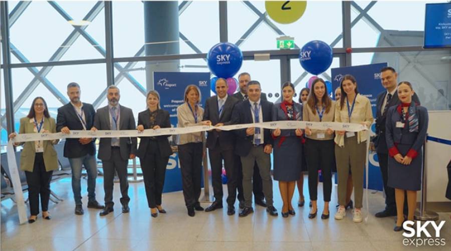 SKY express: &Nu;έ&alpha; &alpha;&pi;&epsilon;&upsilon;&theta;&epsilon;ί&alpha;&sigmaf; &pi;&tau;ή&sigma;&eta; &Theta;&epsilon;&sigma;&sigma;&alpha;&lambda;&omicron;&nu;ί&kappa;&eta; - &Nu;&tau;ί&sigma;&epsilon;&lambda;&nu;&tau;&omicron;&rho;&phi;