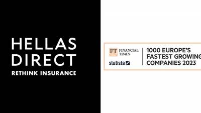 &Eta; Hellas Direct &gamma;&iota;&alpha; &tau;έ&tau;&alpha;&rho;&tau;&eta; &chi;&rho;&omicron;&nu;&iota;ά &sigma;&tau;&eta; &lambda;ί&sigma;&tau;&alpha; &tau;&omega;&nu; Financial Times &mu;&epsilon; &tau;&iota;&sigmaf; 1.000 &tau;&alpha;&chi;ύ&tau;&epsilon;&rho;&alpha; &alpha;&nu;&alpha;&pi;&tau;&upsilon;&sigma;&sigma;ό&mu;&epsilon;&nu;&epsilon;&sigmaf; &epsilon;&tau;&alpha;&iota;&rho;ί&epsilon;&sigmaf; &sigma;&tau;&eta;&nu; &Epsilon;&upsilon;&rho;ώ&pi;&eta;