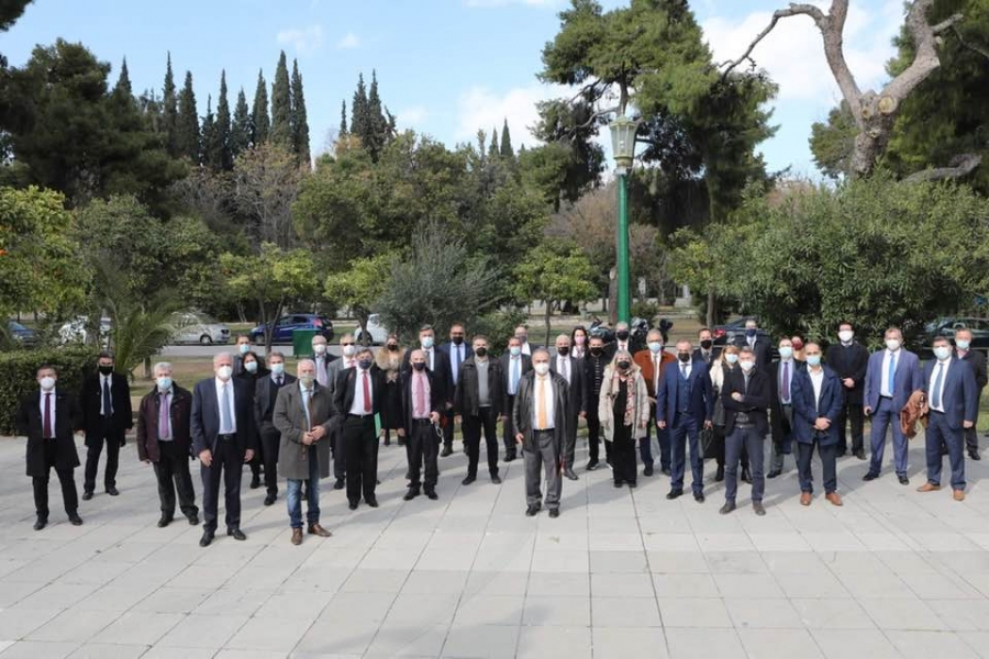 &Sigma;&upsilon;&nu;ά&nu;&tau;&eta;&sigma;&eta; &mu;&epsilon; &tau;&omicron;&nu; &Kappa;&upsilon;&rho;. &Mu;&eta;&tau;&sigma;&omicron;&tau;ά&kappa;&eta; &epsilon;ί&chi;&epsilon; &sigma;ή&mu;&epsilon;&rho;&alpha; &alpha;&nu;&tau;&iota;&pi;&rho;&omicron;&sigma;&omega;&pi;&epsilon;ί&alpha; &tau;&eta;&sigmaf; &Omicron;&lambda;&omicron;&mu;έ&lambda;&epsilon;&iota;&alpha;&sigmaf; &tau;&omega;&nu; &Pi;&rho;&omicron;έ&delta;&rho;&omega;&nu; &tau;&omega;&nu; &Delta;&iota;&kappa;&eta;&gamma;&omicron;&rho;&iota;&kappa;ώ&nu; &Sigma;&upsilon;&lambda;&lambda;ό&gamma;&omega;&nu; &Epsilon;&lambda;&lambda;ά&delta;&omicron;&sigmaf; &sigma;&tau;&omicron; &Mu;έ&gamma;&alpha;&rho;&omicron; &Mu;&alpha;&xi;ί&mu;&omicron;&upsilon;