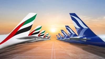 Emirates - Aegean: &Sigma;&upsilon;&nu;&epsilon;&rho;&gamma;&alpha;&sigma;ί&alpha; &gamma;&iota;&alpha; &pi;&tau;ή&sigma;&epsilon;&iota;&sigmaf; &kappa;&omicron;&iota;&nu;&omicron;ύ &kappa;&omega;&delta;&iota;&kappa;&omicron;ύ