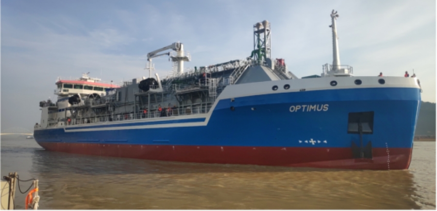 LNG bunker vessel of Elenger Marine has been launched