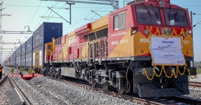 CMA CGM India introduces the Python train service on Western Dedicated Freight Corridor