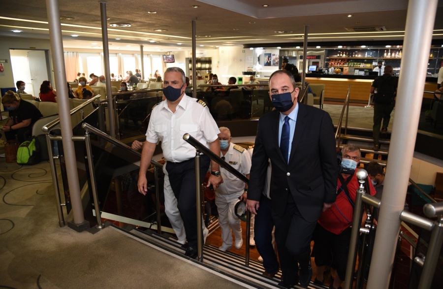 &Tau;&omicron; &lambda;&iota;&mu;ά&nu;&iota; &tau;&omicron;&upsilon; &Eta;&rho;&alpha;&kappa;&lambda;&epsilon;ί&omicron;&upsilon; &epsilon;&pi;&iota;&sigma;&kappa;έ&pi;&tau;&epsilon;&tau;&alpha;&iota; &tau;&omicron; &beta;&rho;ά&delta;&upsilon; &omicron; &Gamma;. &Pi;&lambda;&alpha;&kappa;&iota;&omega;&tau;ά&kappa;&eta;&sigmaf;