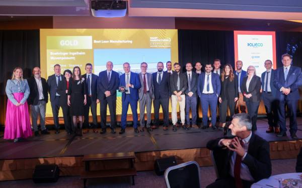 Boehringer Ingelheim Hellas: &Tau;&rho;&iota;&pi;&lambda;ή &Beta;&rho;ά&beta;&epsilon;&upsilon;&sigma;&eta; &sigma;&tau;&alpha; Smart Manufacturing Awards