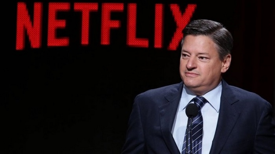 Netflix: Co-CEO &omicron; &epsilon;&lambda;&lambda;&eta;&nu;&iota;&kappa;ή&sigmaf; &kappa;&alpha;&tau;&alpha;&gamma;&omega;&gamma;ή&sigmaf; &Tau;&epsilon;&nu;&tau; &Sigma;&alpha;&rho;ά&nu;&tau;&omicron;&sigmaf;