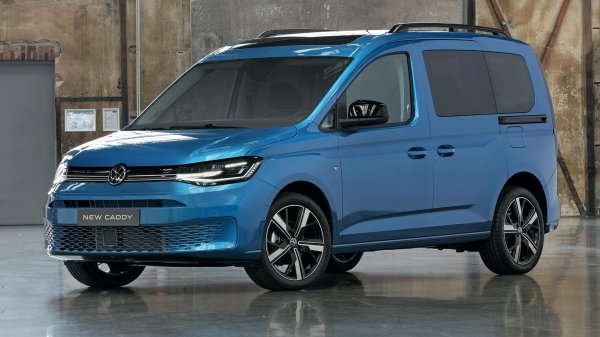 H Volkswagen &pi;&alpha;&rho;&omicron;&upsilon;&sigma;&iota;ά&zeta;&epsilon;&iota; &tau;&omicron; &nu;έ&omicron; Caddy