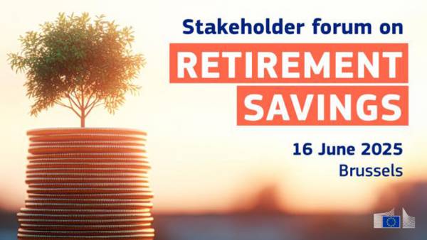 DG FISMA: &Upsilon;&beta;&rho;&iota;&delta;&iota;&kappa;ή &epsilon;&kappa;&delta;ή&lambda;&omega;&sigma;&eta; &sigma;&tau;&iota;&sigmaf; 16 &Iota;&omicron;&upsilon;&nu;ί&omicron;&upsilon; &mu;&epsilon; &theta;έ&mu;&alpha; &laquo; Stakeholder Forum on Retirement Savings&raquo;
