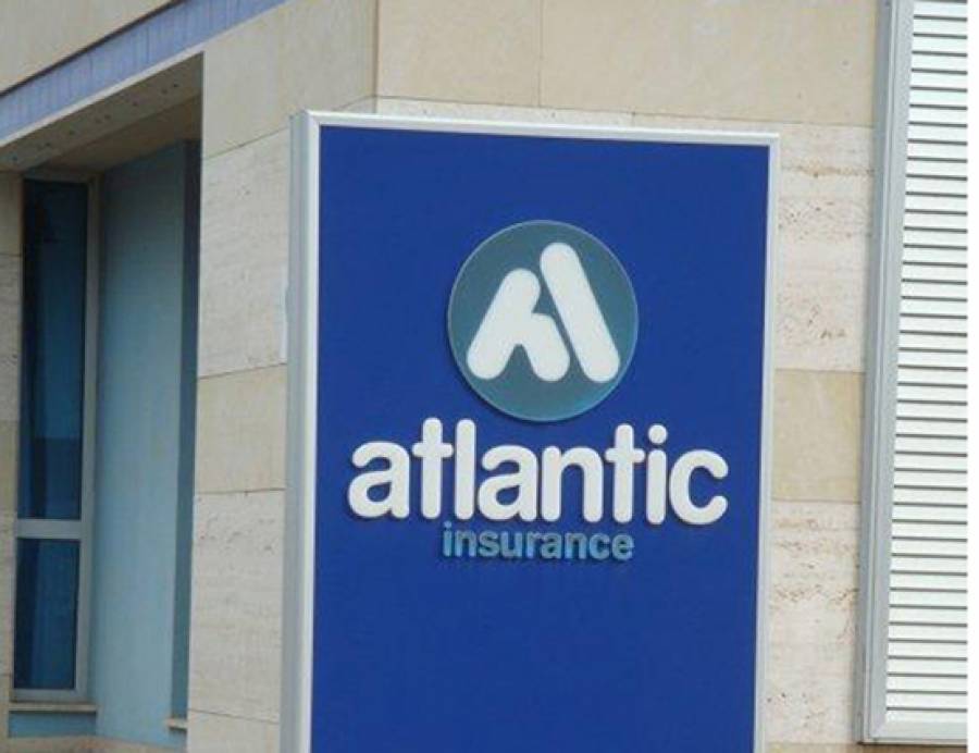 Atlantic Insurance: &Kappa;έ&rho;&delta;&eta; 5,56 &epsilon;&kappa;&alpha;&tau;. &kappa;&alpha;&iota; &alpha;ύ&xi;&eta;&sigma;&eta; &alpha;&sigma;&phi;&alpha;&lambda;ί&sigma;&tau;&rho;&omega;&nu; &tau;&omicron; 2022