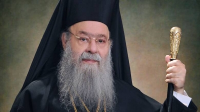&Epsilon;&kappa;&omicron;&iota;&mu;ή&theta;&eta; &omicron; &Mu;&eta;&tau;&rho;&omicron;&pi;&omicron;&lambda;ί&tau;&eta;&sigmaf; &pi;&rho;. &Tau;&rho;ί&kappa;&kappa;&eta;&sigmaf; &kappa;&alpha;&iota; &Sigma;&tau;&alpha;&gamma;ώ&nu; &Alpha;&lambda;έ&xi;&iota;&omicron;&sigmaf;