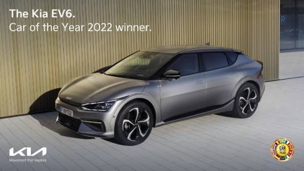 &Tau;&omicron; &alpha;&mu;&iota;&gamma;ώ&sigmaf; &eta;&lambda;&epsilon;&kappa;&tau;&rho;&iota;&kappa;ό crossover EV6 &delta;&iota;&alpha;&kappa;&rho;ί&theta;&eta;&kappa;&epsilon; &sigma;&tau;&alpha; iF Design Awards 2022