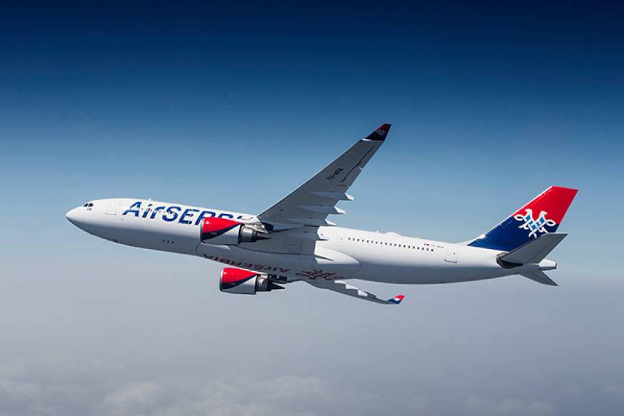 Air Serbia: &Pi;&epsilon;&rho;&iota;&sigma;&sigma;ό&tau;&epsilon;&rho;&omicron;&iota; &alpha;&pi;ό 1,2 &epsilon;&kappa;&alpha;&tau;. &epsilon;&pi;&iota;&beta;ά&tau;&epsilon;&sigmaf; &sigma;&tau;&omicron; 9&mu;&eta;&nu;&omicron;