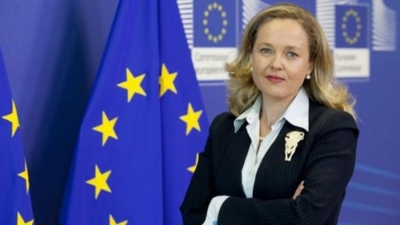 &Pi;&rho;ώ&tau;&eta; &upsilon;&pi;&omicron;&psi;ή&phi;&iota;&alpha; &pi;&rho;ό&epsilon;&delta;&rho;&omicron;&sigmaf; &tau;&omicron;&upsilon; Eurogroup &eta; &Iota;&sigma;&pi;&alpha;&nu;ί&delta;&alpha; &upsilon;&pi;&omicron;&upsilon;&rho;&gamma;ό&sigmaf; &Omicron;&iota;&kappa;&omicron;&nu;&omicron;&mu;&iota;&kappa;ώ&nu;, &Nu;ά&nu;&tau;&iota;&alpha; &Kappa;&alpha;&lambda;&beta;ί&nu;&iota;&omicron;