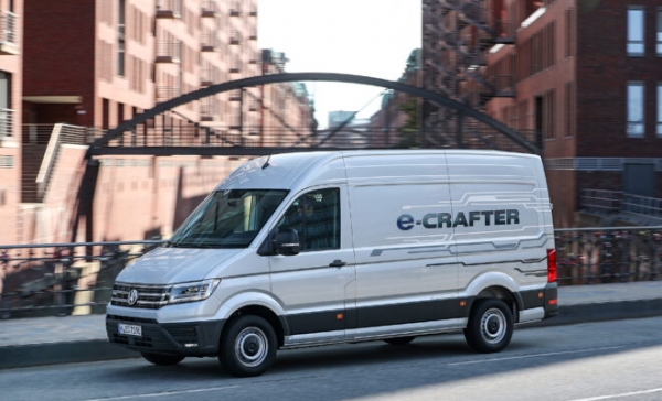 &Tau;&omicron; &nu;έ&omicron; Volkswagen e-Crafter &sigma;&tau;&eta;&nu; &epsilon;&lambda;&lambda;&eta;&nu;&iota;&kappa;ή &alpha;&gamma;&omicron;&rho;ά