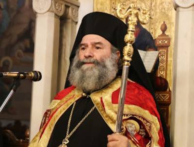 &Delta;&iota;&alpha;&sigma;&omega;&lambda;&eta;&nu;&omega;&mu;έ&nu;&omicron;&sigmaf; &sigma;&tau;&omicron;&nu; &Epsilon;&upsilon;&alpha;&gamma;&gamma;&epsilon;&lambda;&iota;&sigma;&mu;ό &nu;&omicron;&sigma;&eta;&lambda;&epsilon;ύ&epsilon;&tau;&alpha;&iota; &omicron; &Mu;&eta;&tau;&rho;&omicron;&pi;&omicron;&lambda;ί&tau;&eta;&sigmaf; &Mu;ά&nu;&eta;&sigmaf; &Chi;&rho;&upsilon;&sigma;ό&sigma;&tau;&omicron;&mu;&omicron;&sigmaf;