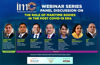International Maritime Club (I.M.C.) hosts its maiden webinar to discuss the Role of Maritime Bodies in the post COVID-19 ERA