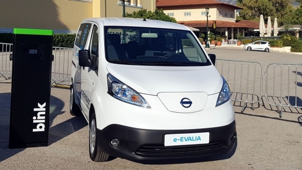 Nissan: &Sigma;&upsilon;&nu;&epsilon;&rho;&gamma;&alpha;&sigma;ί&alpha; &mu;&epsilon; &tau;&eta;&nu; Blink Charging Hellas &sigma;&tau;&eta; &nu;έ&alpha; &epsilon;&pi;&omicron;&chi;ή &tau;&eta;&sigmaf; &eta;&lambda;&epsilon;&kappa;&tau;&rho;&omicron;&kappa;ί&nu;&eta;&sigma;&eta;&sigmaf;