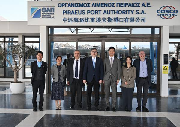 PPA S.A.: Visit of a Delegation from the Embassy of Japan to the Port of Piraeus
