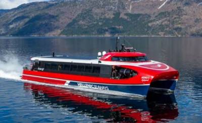 Attica Group: &Pi;&alpha;&rho;έ&lambda;&alpha;&beta;&epsilon; &tau;&omicron; &nu;&epsilon;ό&tau;&epsilon;&upsilon;&kappa;&tau;&omicron; catamaran Aero 1 Highspeed