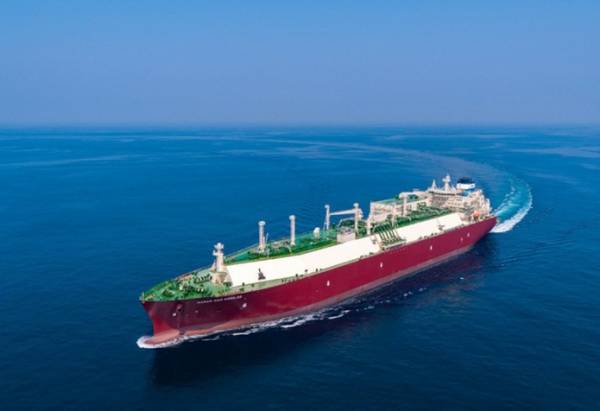 Maran Gas: &Pi;&alpha;&rho;έ&lambda;&alpha;&beta;&epsilon; &tau;&omicron; &nu;&epsilon;ό&tau;&epsilon;&upsilon;&kappa;&tau;&omicron; LNG carrier &ldquo;Maran Gas Kimolos&rdquo;