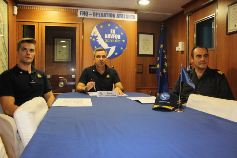 Combined Maritime Forces And EUNAVFOR Discuss Counter-Piracy Campaigns
