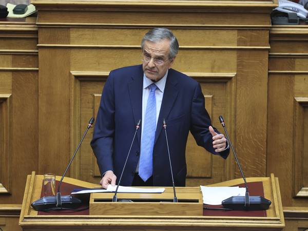 &Omicron;&mu;ό&phi;&omega;&nu;&alpha; &epsilon;&kappa;&tau;ό&sigmaf; &Nu;έ&alpha;&sigmaf; &Delta;&eta;&mu;&omicron;&kappa;&rho;&alpha;&tau;ί&alpha;&sigmaf; &omicron; &Alpha;&nu;&tau;ώ&nu;&eta;&sigmaf; &Sigma;&alpha;&mu;&alpha;&rho;ά&sigmaf;