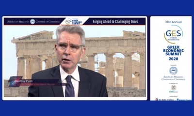 US Ambassador Pyatt: &ldquo;Greece and the United States are also moving forward with maritime infrastructure projects to support regional energy independence&rdquo;