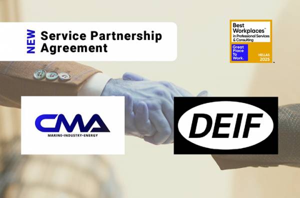 CMA D. ARGOUDELIS &amp; CO S.A. Becomes Official Service Partner of DEIF