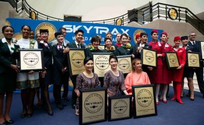 &Eta; Star Alliance &beta;&rho;&alpha;&beta;&epsilon;ύ&tau;&eta;&kappa;&epsilon; &omega;&sigmaf; &eta; &Kappa;&alpha;&lambda;ύ&tau;&epsilon;&rho;&eta; &Alpha;&epsilon;&rho;&omicron;&pi;&omicron;&rho;&iota;&kappa;ή &Sigma;&upsilon;&mu;&mu;&alpha;&chi;ί&alpha; &sigma;&tau;&omicron;&nu; &Kappa;ό&sigma;&mu;&omicron; &sigma;&tau;&alpha; Skytrax Awards 2025