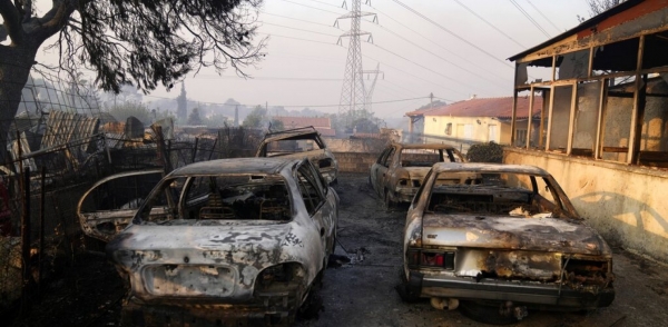 &Sigma;&tau;&iota;&sigmaf; 77 &omicron;&iota; &pi;&lambda;&eta;&gamma;&epsilon;ί&sigma;&epsilon;&sigmaf; &epsilon;&pi;&iota;&chi;&epsilon;&iota;&rho;ή&sigma;&epsilon;&iota;&sigmaf; &alpha;&pi;ό &tau;&eta;&nu; &mu;&epsilon;&gamma;ά&lambda;&eta; &pi;&upsilon;&rho;&kappa;&alpha;&gamma;&iota;ά &sigma;&tau;&eta; &Beta;&alpha;&rho;&upsilon;&mu;&pi;ό&mu;&pi;&eta;