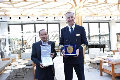 PPA SA: First cruise ship of the year, Viking Sky arrives at the Port of Piraeus