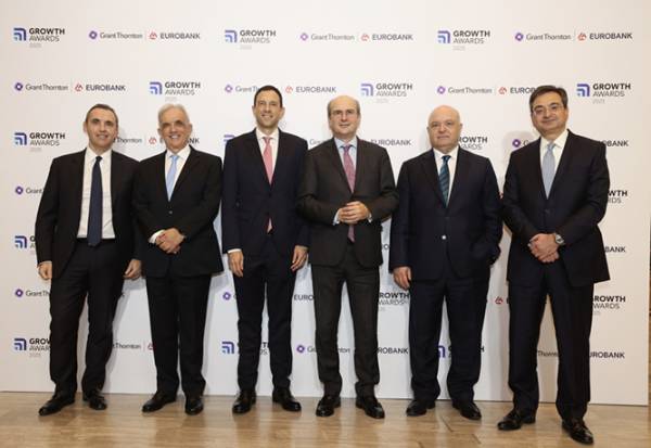 Growth Awards 2025: &Omicron;&iota; έ&xi;&iota; &epsilon;&lambda;&lambda;&eta;&nu;&iota;&kappa;έ&sigmaf; &epsilon;&tau;&alpha;&iota;&rho;&epsilon;ί&epsilon;&sigmaf; &pi;&omicron;&upsilon; &delta;&iota;&alpha;&mu;&omicron;&rho;&phi;ώ&nu;&omicron;&upsilon;&nu; &tau;&omicron; &alpha;ύ&rho;&iota;&omicron;