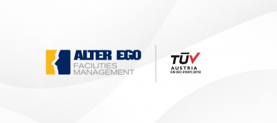 Alter Ego Facilities Management: H &pi;&rho;ώ&tau;&eta; &epsilon;&tau;&alpha;&iota;&rho;ί&alpha; &sigma;&tau;&eta;&nu; &Epsilon;&lambda;&lambda;ά&delta;&alpha; &mu;&epsilon; &delta;&iota;&alpha;&pi;&iota;&sigma;&tau;&epsilon;&upsilon;&mu;έ&nu;&omicron; &pi;&iota;&sigma;&tau;&omicron;&pi;&omicron;&iota;&eta;&tau;&iota;&kappa;ό ISO 41001:2018 Facility Management Systems