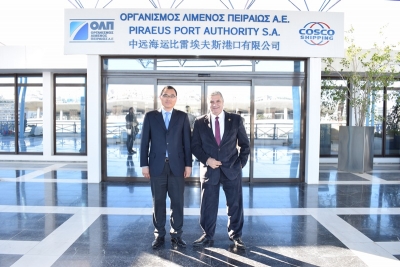 Official visit of the Attica Regional Governor G. Patoulis at the PPA S.A.