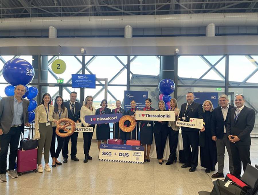 &Eta; SKY express &sigma;&upsilon;&nu;&delta;έ&epsilon;&iota; &tau;&eta; &Theta;&epsilon;&sigma;&sigma;&alpha;&lambda;&omicron;&nu;ί&kappa;&eta; &mu;&epsilon; &tau;&omicron; &Nu;&tau;ί&sigma;&epsilon;&lambda;&nu;&tau;&omicron;&rho;&phi;