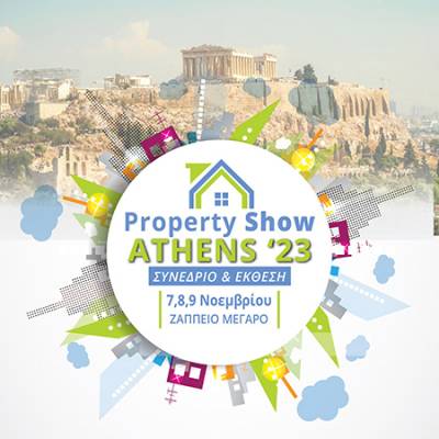 Property Show Athens &rsquo;23 &sigma;&tau;&iota;&sigmaf; 7, 8, 9 &Nu;&omicron;&epsilon;&mu;&beta;&rho;ί&omicron;&upsilon; &sigma;&tau;&omicron; &Zeta;ά&pi;&pi;&epsilon;&iota;&omicron;
