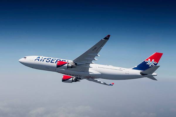 Air Serbia: &Mu;&epsilon; &nu;έ&alpha; &kappa;&epsilon;&phi;&alpha;&lambda;&alpha;&iota;&alpha;&kappa;ή &epsilon;&nu;ί&sigma;&chi;&upsilon;&sigma;&eta; &tau;&omicron; 80% &tau;&eta;&sigmaf; &alpha;&epsilon;&rho;&omicron;&pi;&omicron;&rho;&iota;&kappa;ή&sigmaf; &epsilon;&tau;&alpha;&iota;&rho;&epsilon;ί&alpha;&sigmaf; &pi;&epsilon;&rho;&nu;ά&epsilon;&iota; &sigma;&tau;&omicron; &kappa;&rho;ά&tau;&omicron;&sigmaf;